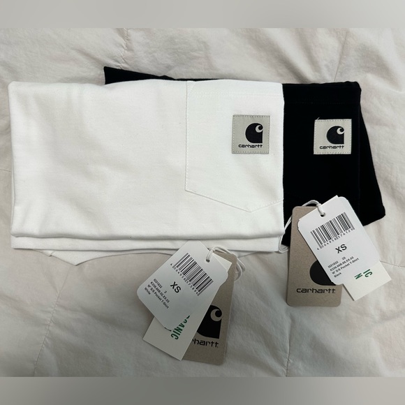 For Sale: Carhartt Work in Progress Basic Pocket Tees - Picture 1 of 6